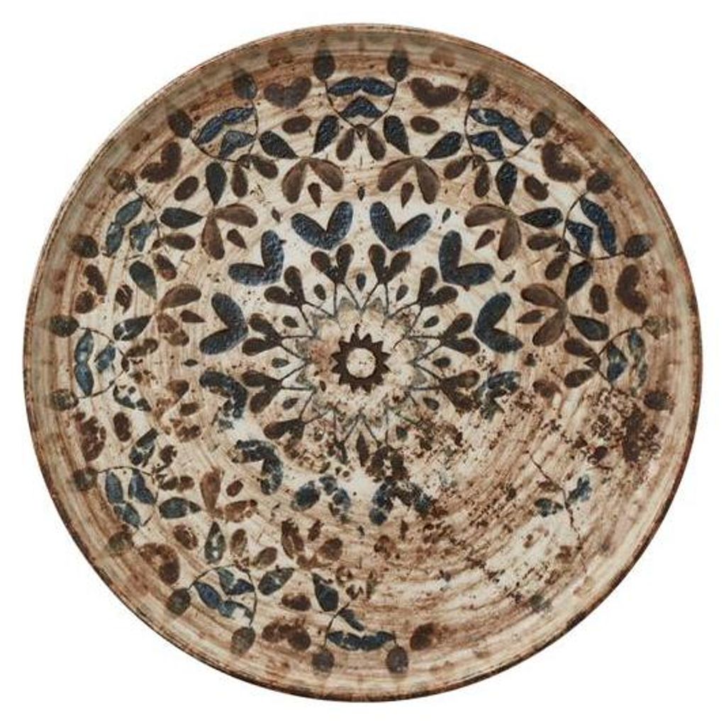 12x Teller Ø 20 cm RiNART Toledo Aztec braun
