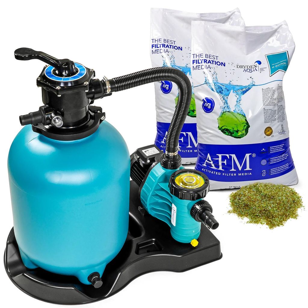 Sandfilter BRILLANT+ 400, AquaPlus 6 + AFM Filtermaterial Produktbild 
