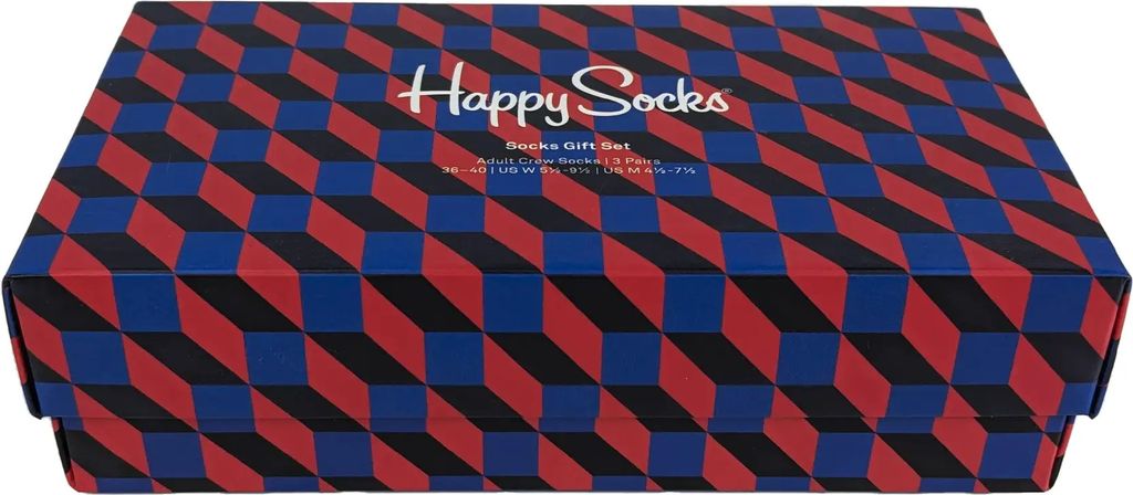 HAPPY SOCKS - 3er Pack Classic Multicolor Socken Produktbild 
