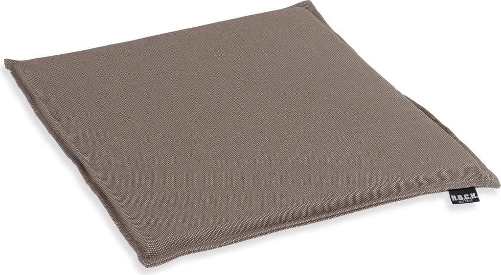 H.O.C.K. Caribe Outdoor Sitzkissen MINNI 35x35x2cm taupe-tabacco col. 01
