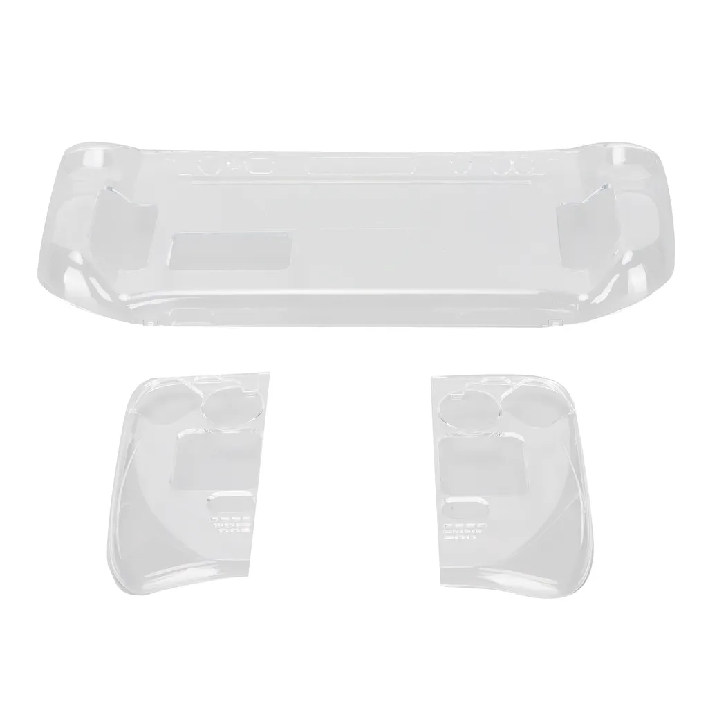 Coque Steam Deck Transparente en PC Rigide - Protection Anti-Rayures
