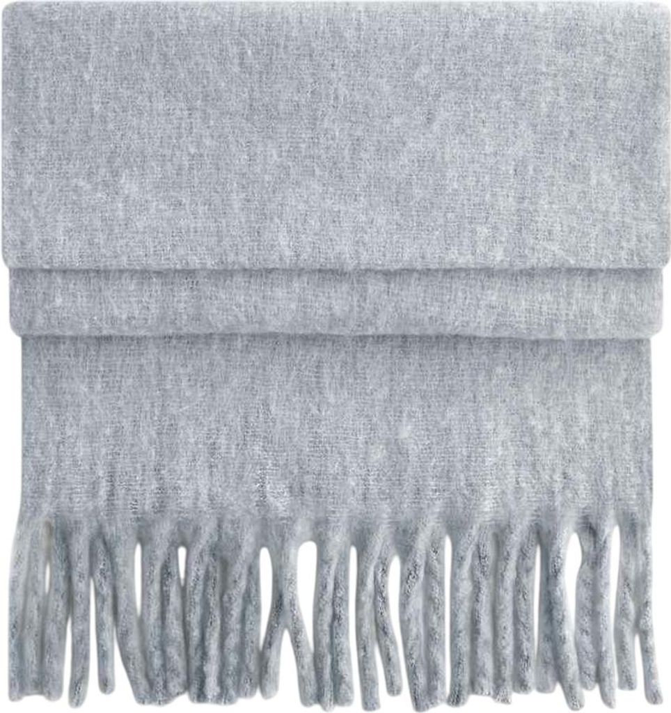 Beechfield - Schal, Flauschig PC7851 (Einheitsgröße) (Grau meliert)