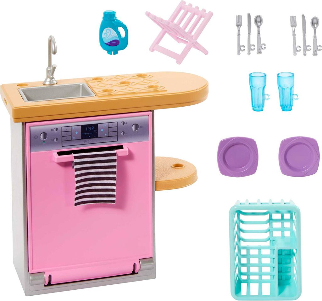 Mattel HJV32 ; HJV34 - Ensemble de meubles et accessoires Image du produit 