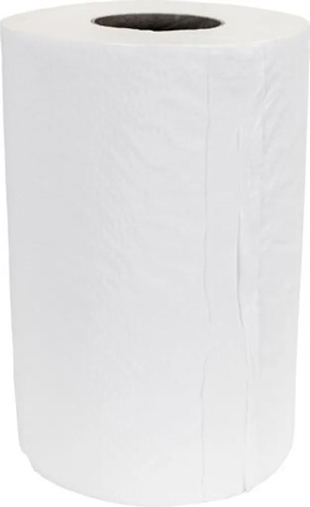 Papier en rouleau 120 m x 20 cm blanc pour essuyage professionnel polyvalent