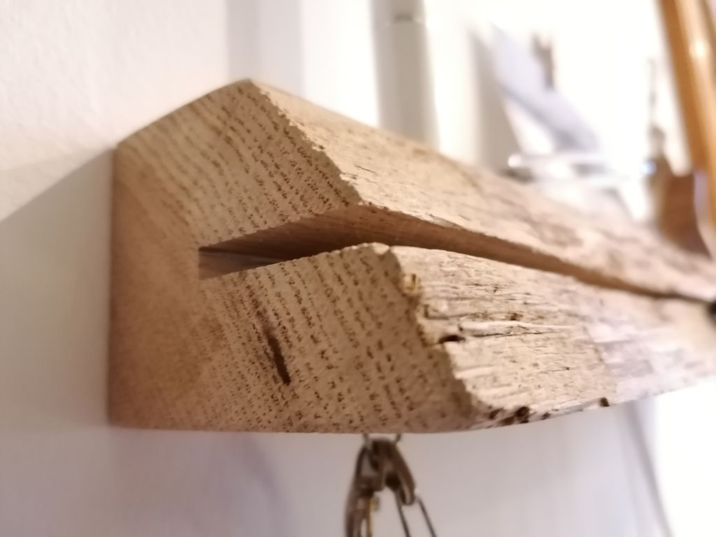 ELI Schlüsselbrett Fritz Eiche - 70 cm - mit Magneten