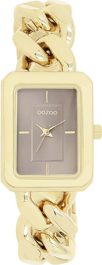Oozoo Orologio da polso in metallo oro Orologi da donna analogici al quarzo UOC11353