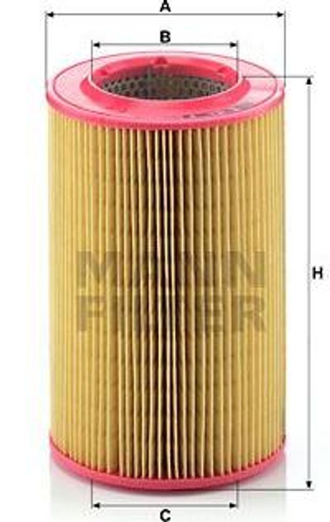 MANN-FILTER C 1596 Luftfilter OE EAC9828 kompatibel mit XJSC, XJ