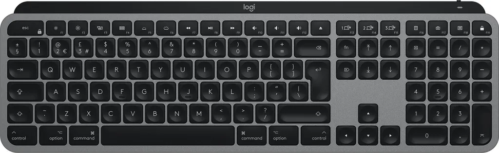 Logitech MX Keys pour Mac clavier sans fil gris sidéral haute précision - 3