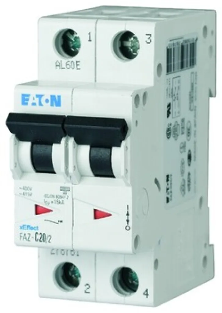 Évitez les Courts-Circuits avec le Commutateur Eaton FAZ-S4/2 Fiable