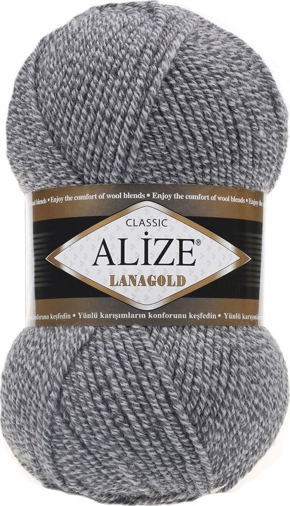Alize Lanagold mittelweiches Strickgarn 240m/100g, Farbe Produktbild 