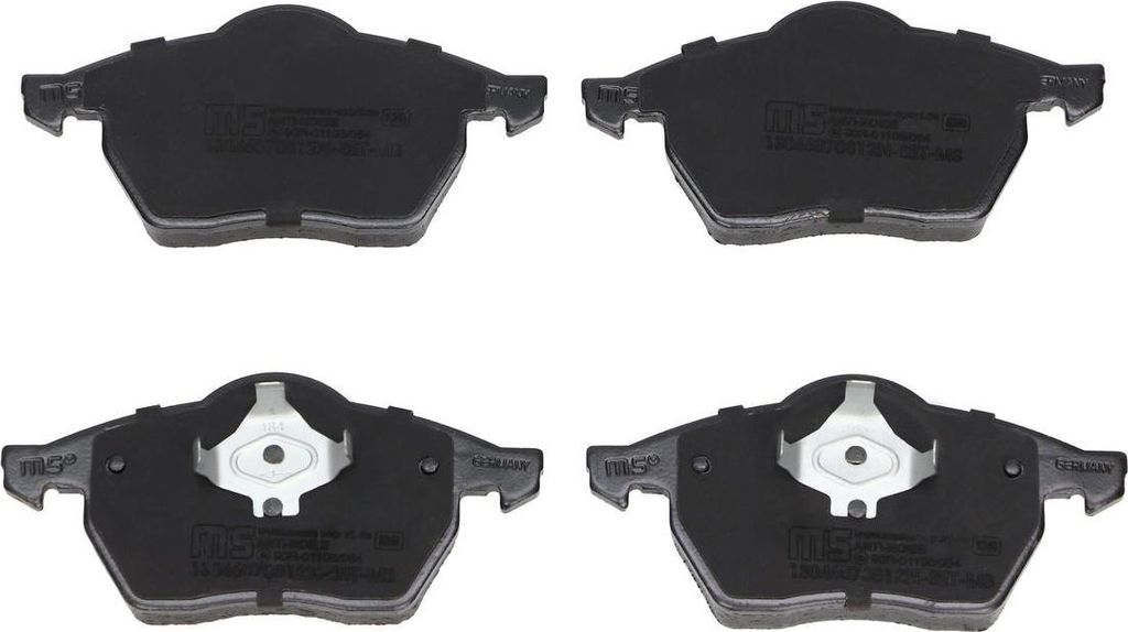 MASTER-SPORT 13046070812N-SET-MS Bremsbeläge, Bremsklötze Vorderachse für VW PASSAT B3/B4 (3A2, 35I)
