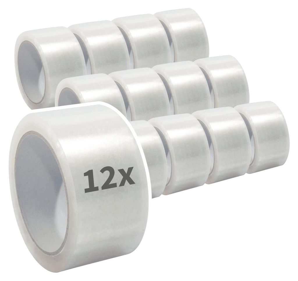 selmundo 356, PP-Packband, 50mm x 66m, transparent 12 Produktbild 