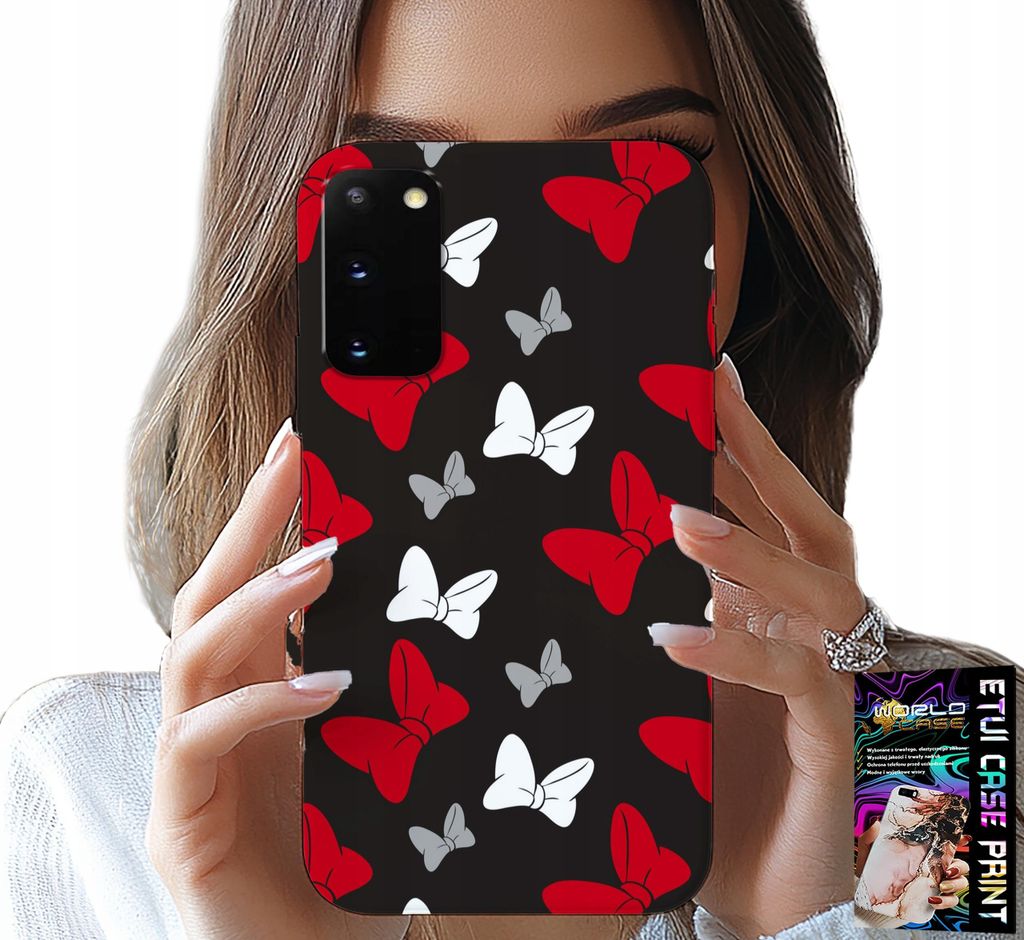 Hülle Für Samsung Galaxy S20 - Rote Und Weisse Mausbögen, Designs