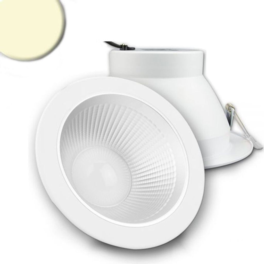 LED Downlight Reflektor Pro Ø 23,4cm 30W CRI95 UGR<19 Warmweiß