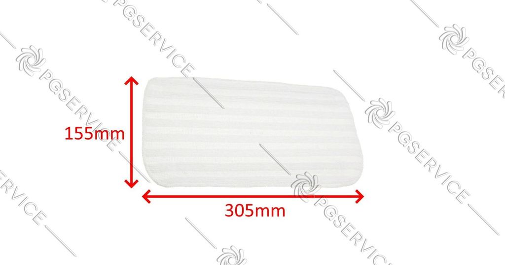 BLACK&DECKER - Chiffon en microfibre pour suceur de sol - Image du produit 
