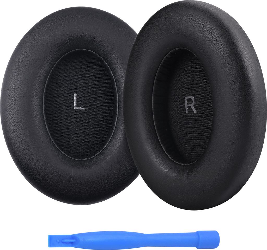 Ersatz Ohrpolster für Sennheiser Momentum 4 - Memory-Schaum - Schwarz