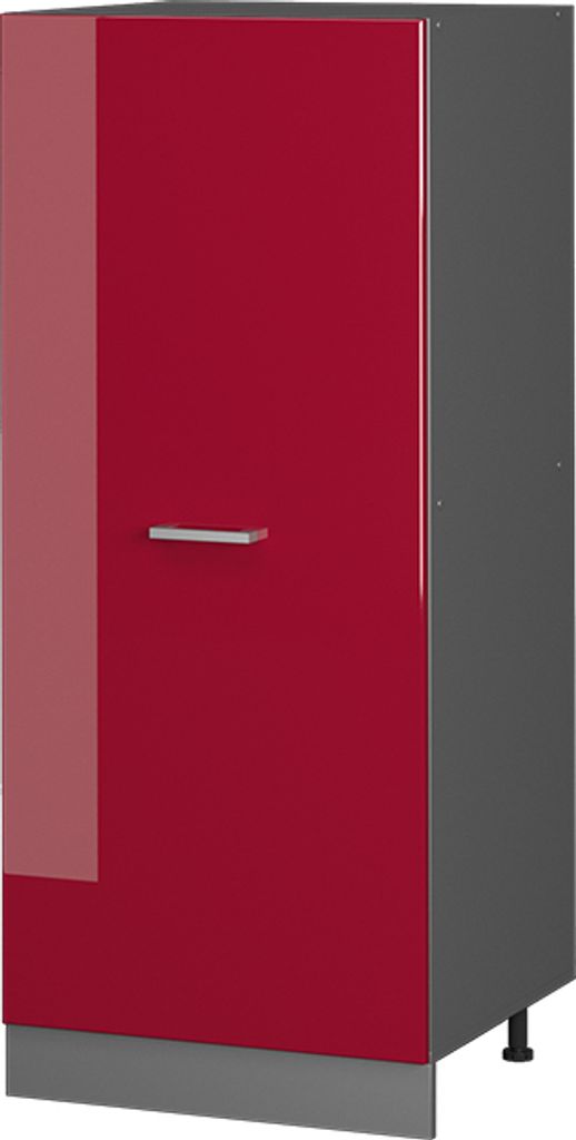 Vorratsschrank Vicco R-Line Rot Hochglanz 60 cm, Model 37847