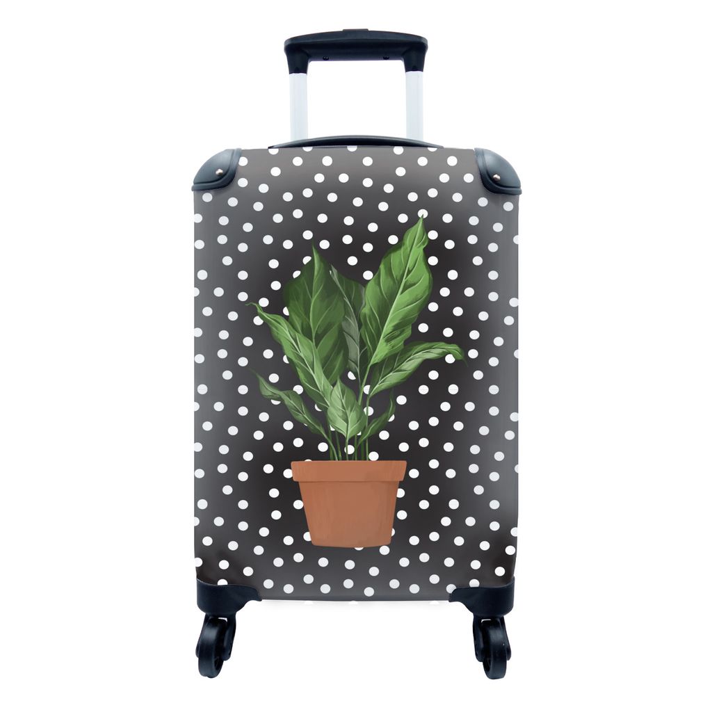 MuchoWow® Koffer Handgepäck Trolley Rollkoffer Kleine Produktbild 