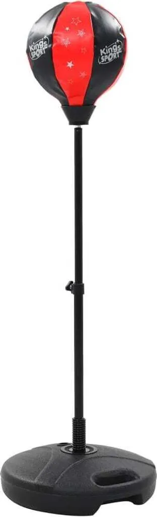 Kit punching-ball enfant 120 cm avec base stable et gants rembourrés