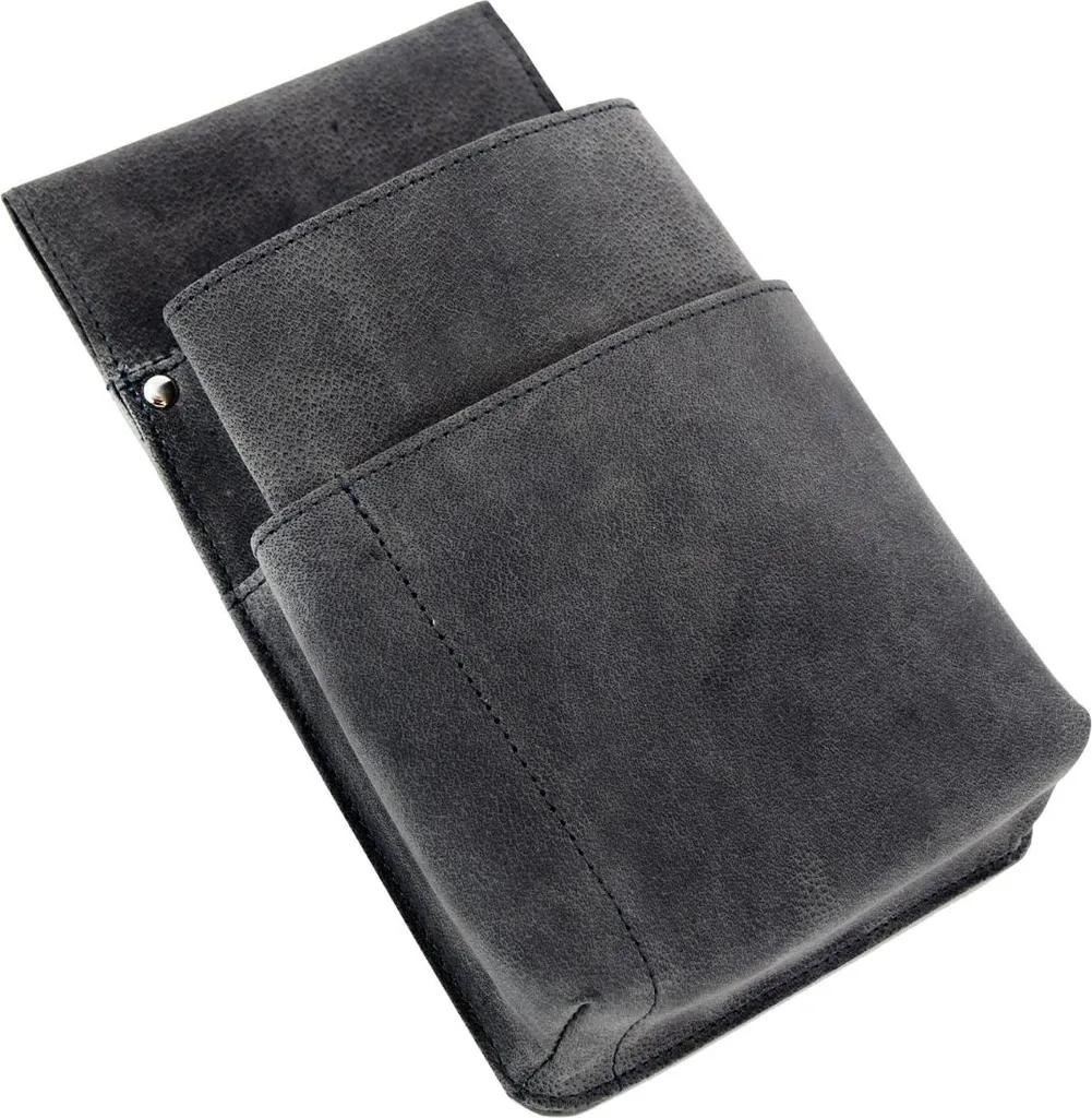 Étui de Ceinture pour Bourse de Serveur Alassio 42197 en Cuir Hunter Gris