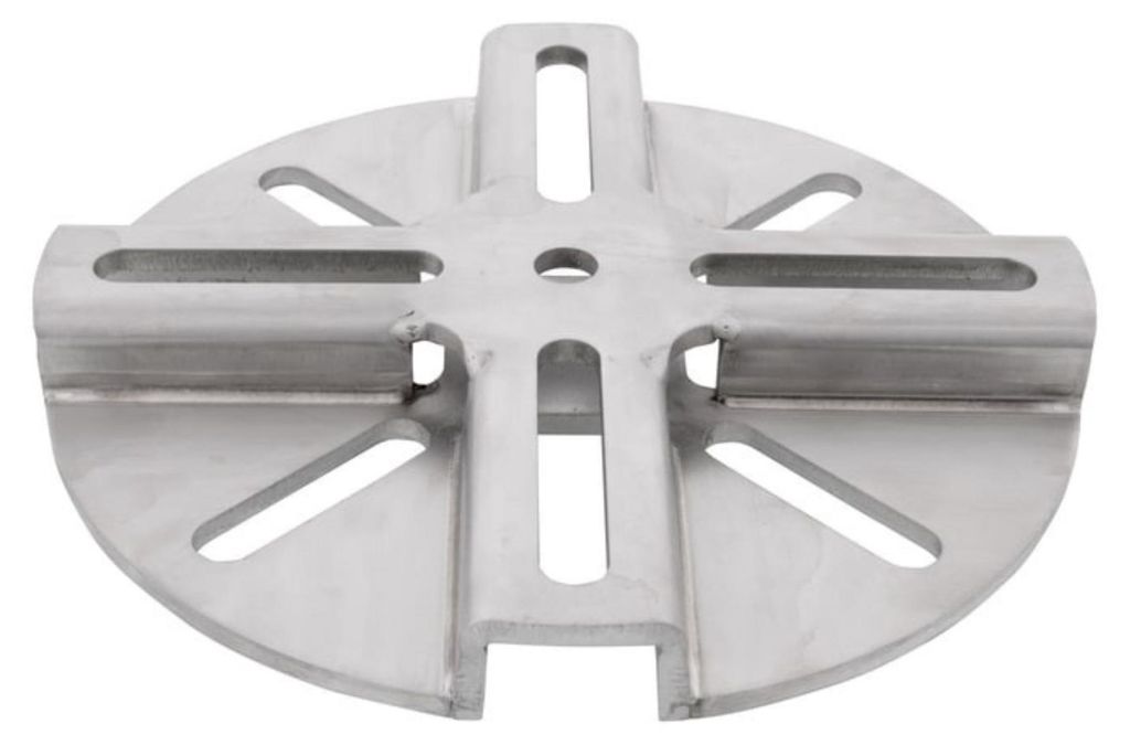 Doppler Vario Adapterplatte Vario 6 - 17 cm Edelstahl Produktbild 