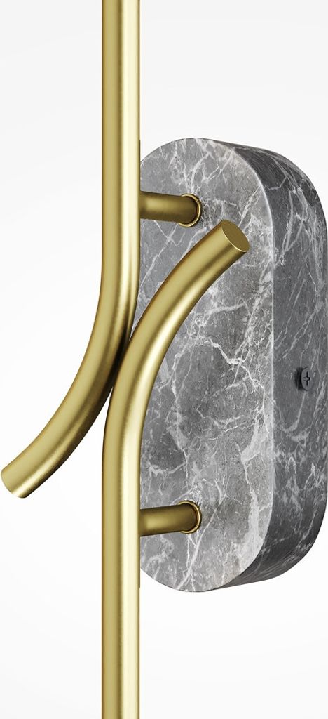 Maytoni Renaissance LED Wandleuchte 6W, Gold, Marmor, IP20, 3000K, 170lm