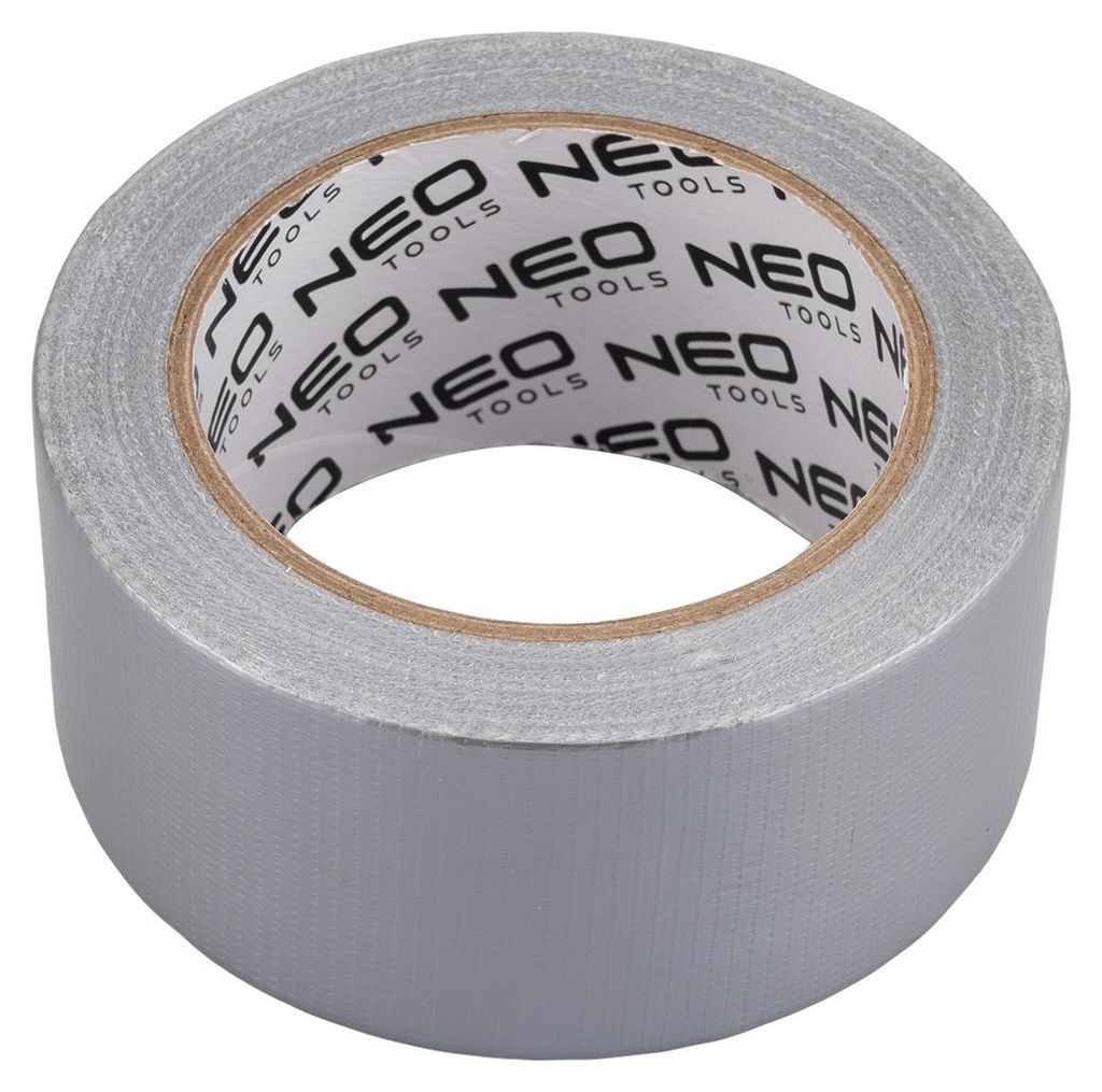 NEO TOOLS Nastro rinforzato grigio 50 mm x 25 m: nastro di Immagine del prodotto 
