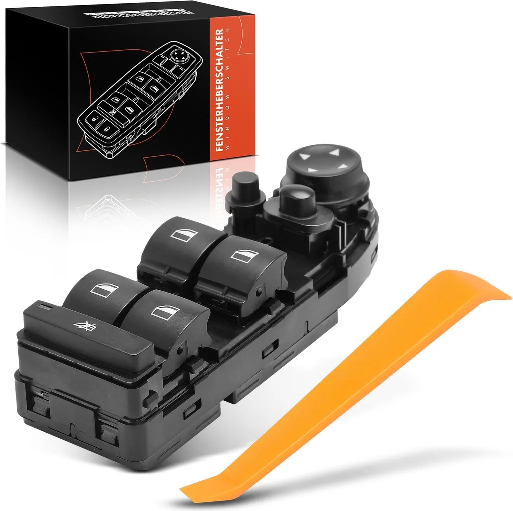 Frankberg Interrupteur de vitre pour BMW X1 E84 X5 E70 X6 E71 61319217332