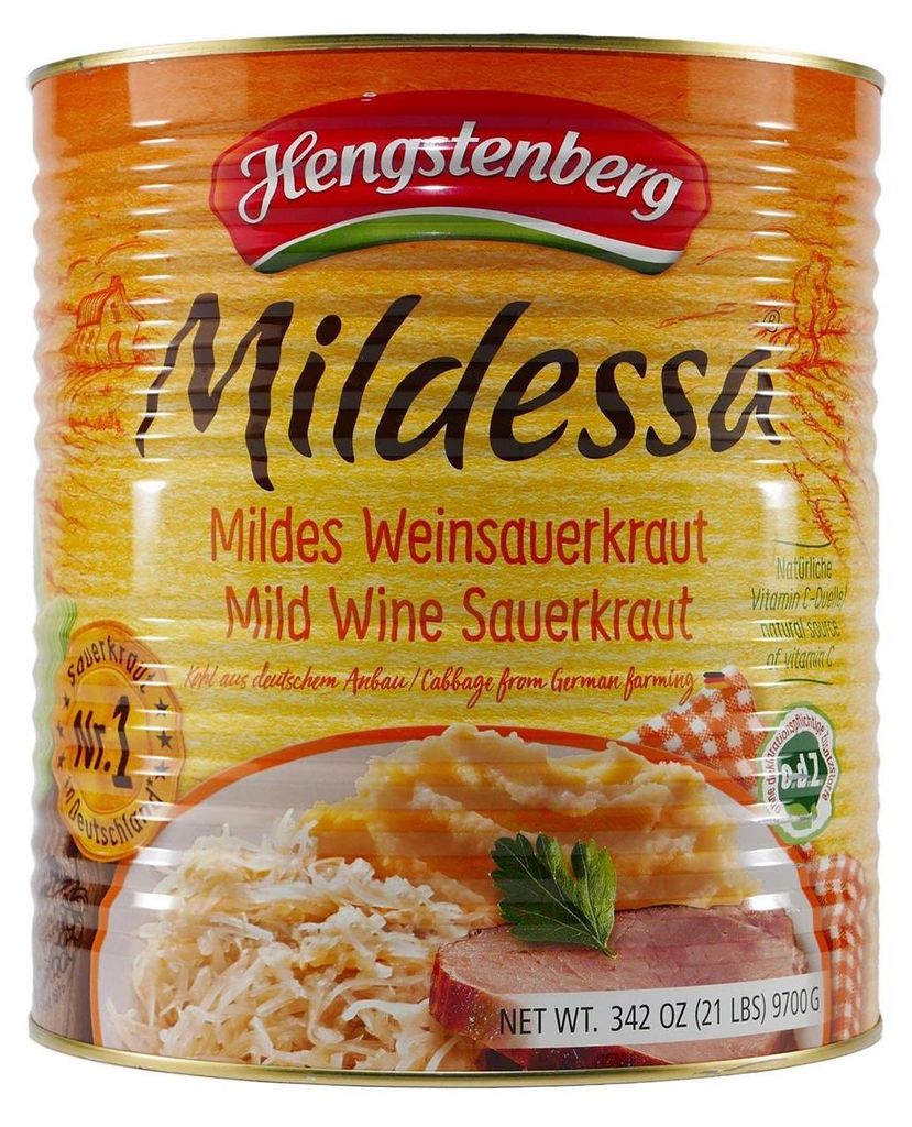 Hengstenberg Mildessa Choucroute au vin végétalienne en Image du produit 