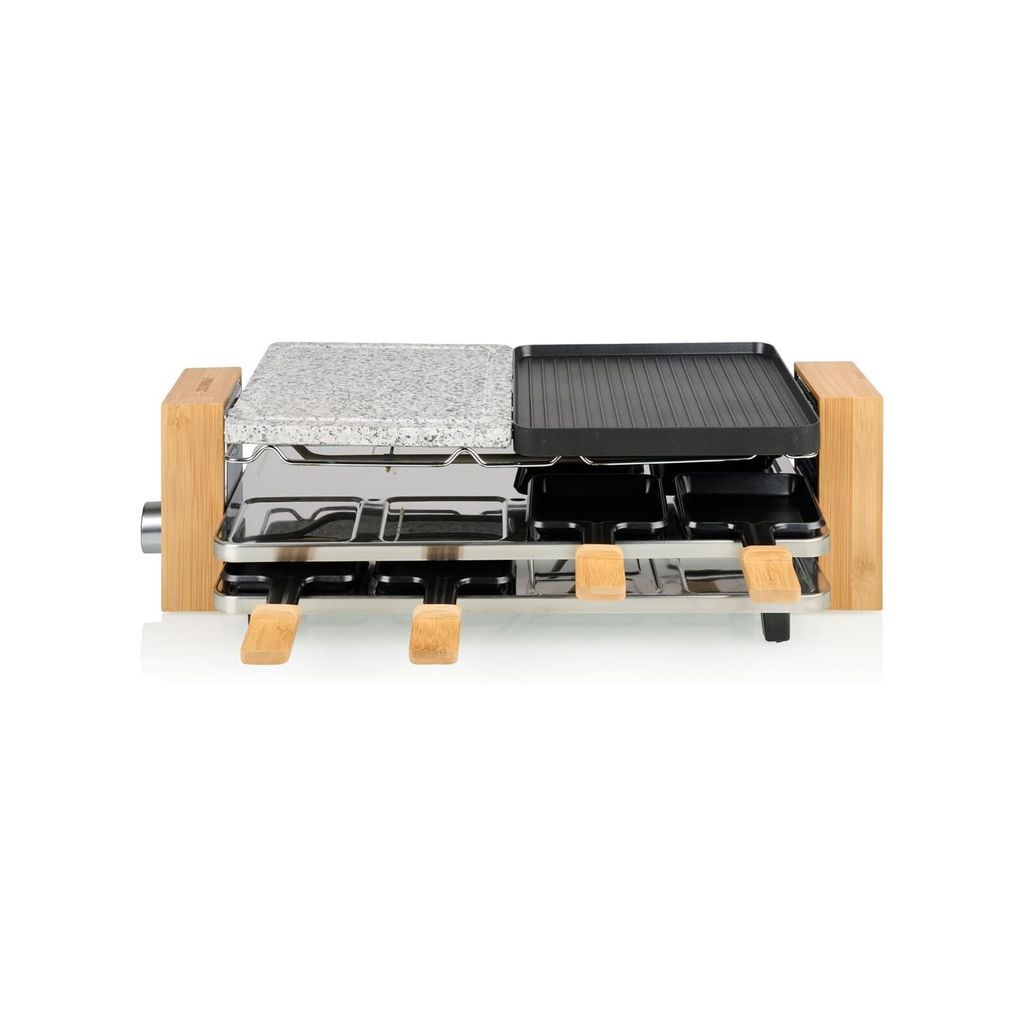 Princess 162955 Pure 8 Raclette-Grill bambus Raclettes