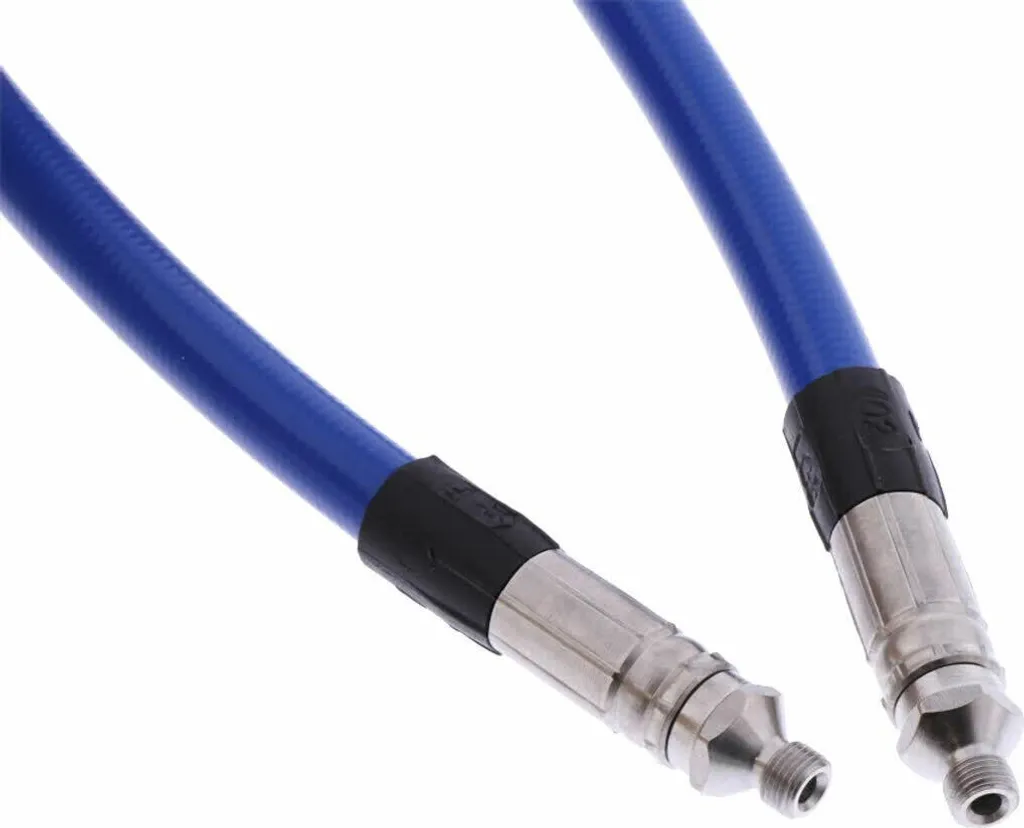 Tubo Freno Aeronautico STAHLFLEX 26cm Blu: Frenata Precisa per Moto