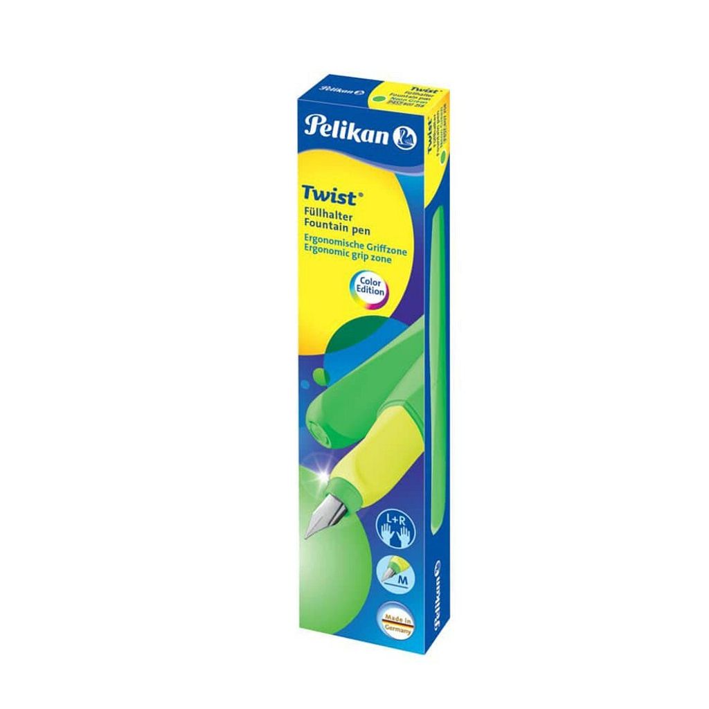 Pelikan Füllhalter Twist     P457 M  Neon Grün    +1GTP Image du produit 