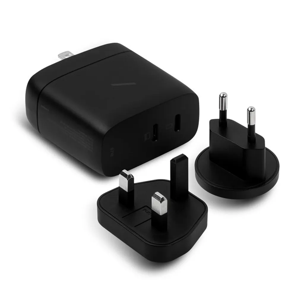 Chargeur Native Union Fast GaN PD 67W - Adaptateur Secteur USB-C Double