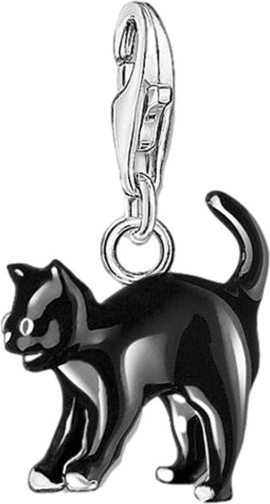 Thomas Sabo Anhänger schwarze Katze 0701