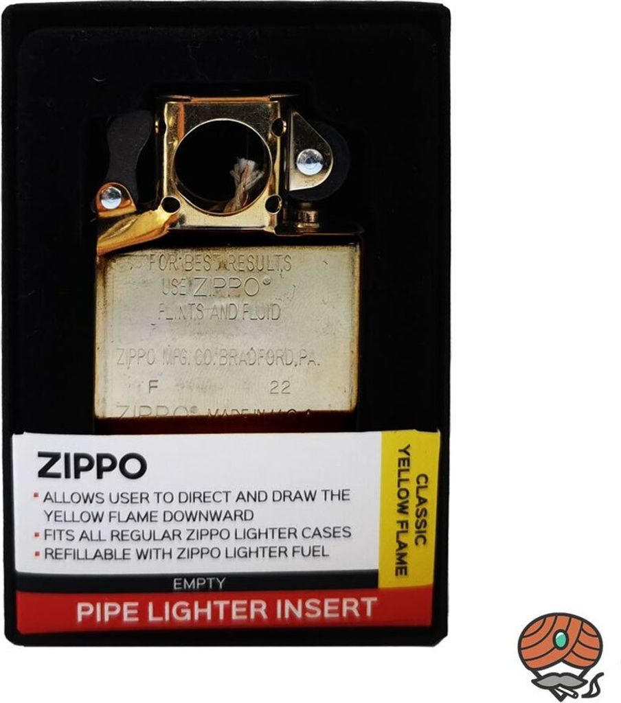 ZIPPO INSERT PIPE BRASS Rohreinsatz Zubehör 60006446
