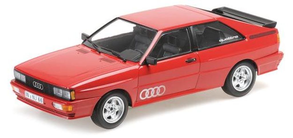 Minichamps 155016124 Audi Quattro 1980 rosso 1:18 Immagine del prodotto 