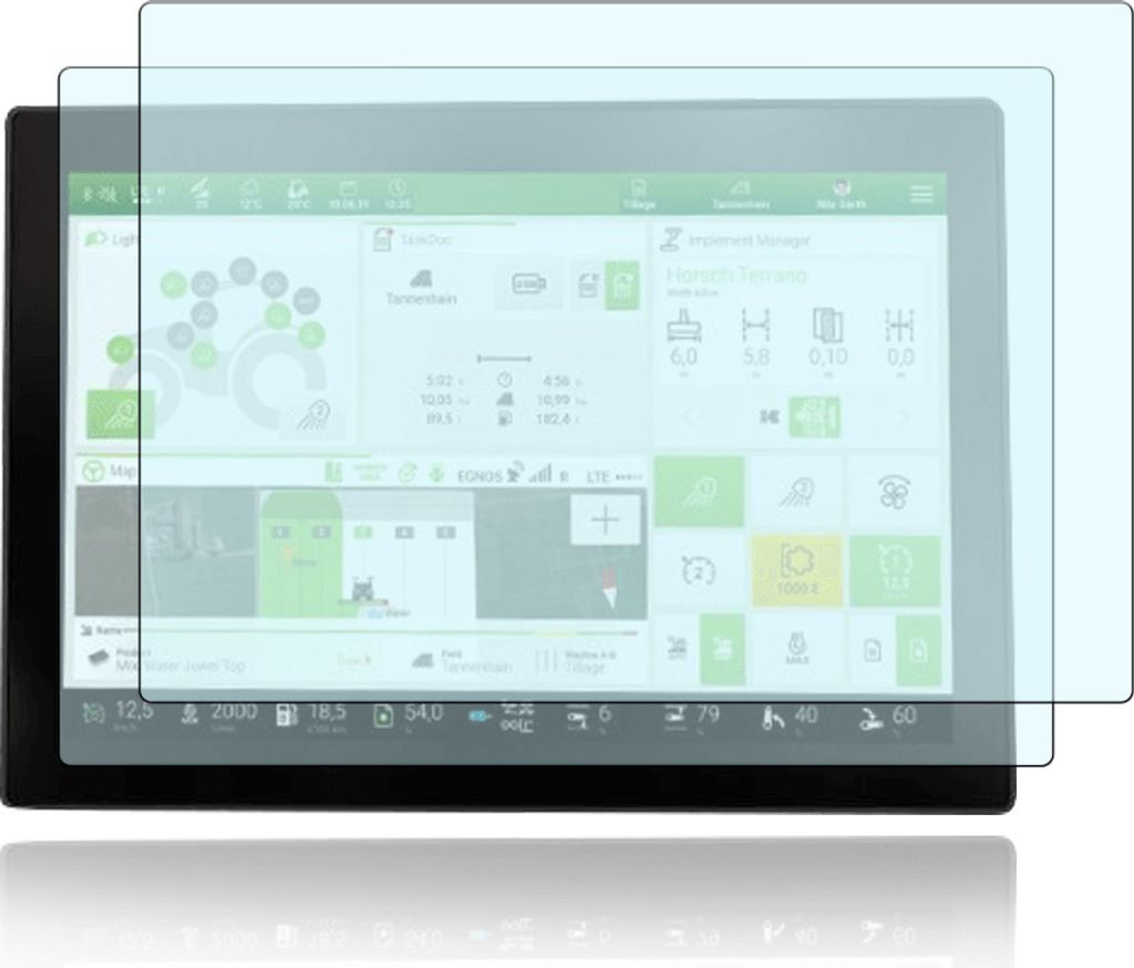Display Schutzfolie Displayfolien passend für Fendt One Produktbild 