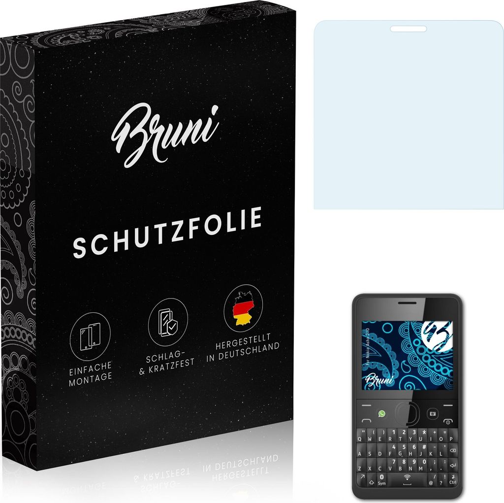 atFoliX 4054274713957, Nokia, Asha 210, Kratzresistent, Transparent, 2 Stück(e)