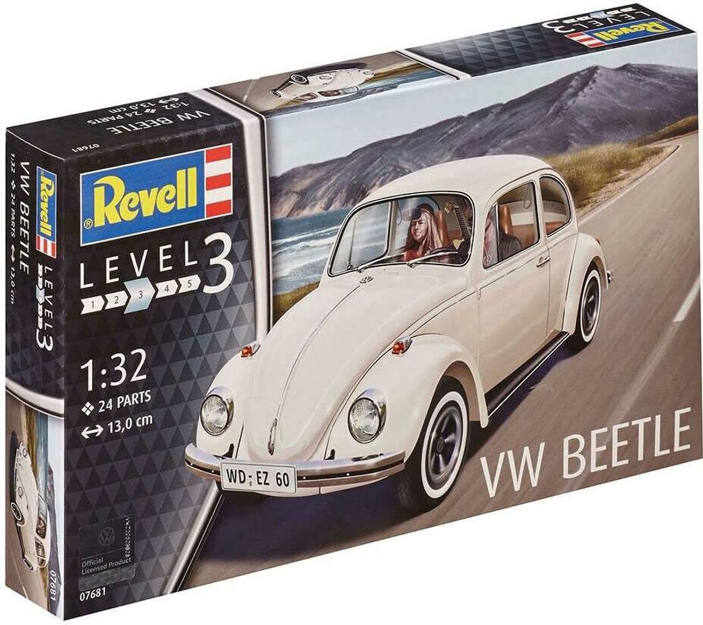 Revell VW Beetle, Model městského automobilu, Montážní Obrázek produktu 