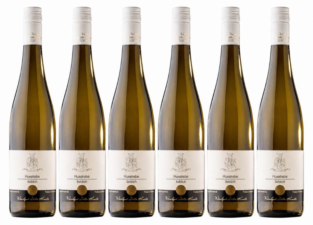 Huxelrebe lieblich 2025 Weißwein Pfalz 6 x 0,75 l Produktbild 