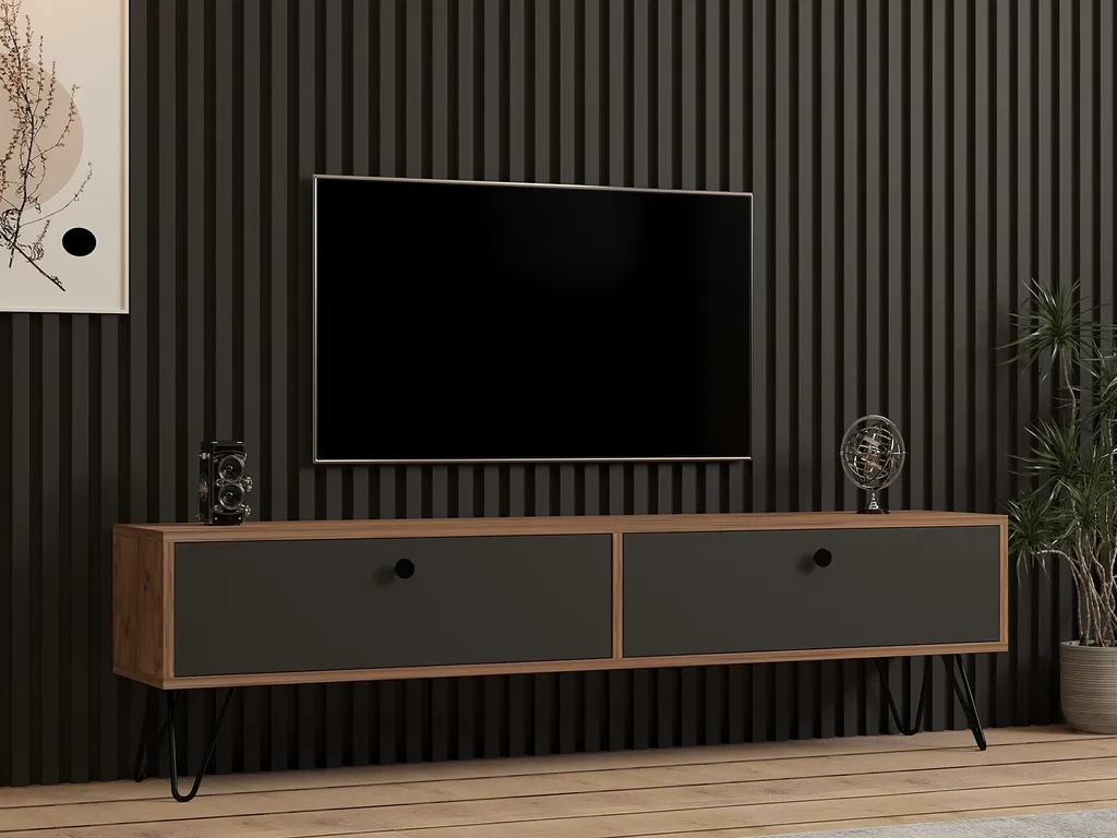 Meuble TV 160cm Skye Decor Atlantique : fini le désordre au salon