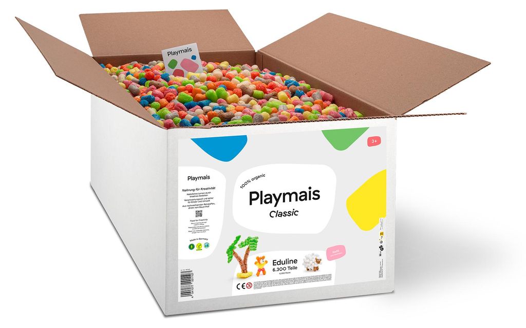 PlayMais Bastel Kreativität EDULINE Refill 6300 ab 3 Jahren Produktbild 