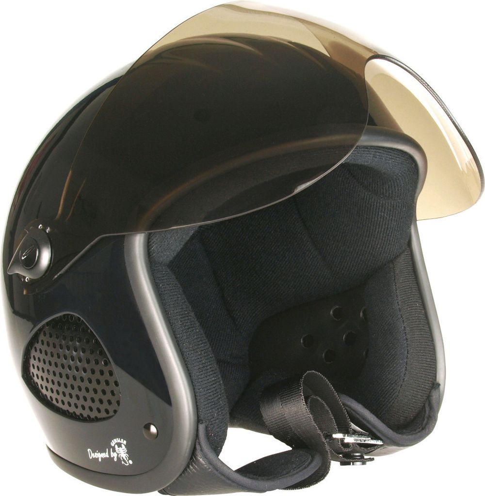 Bores Gensler SRM Slight 1 Finale Glossy Jethelm, schwarz, L (57/58)