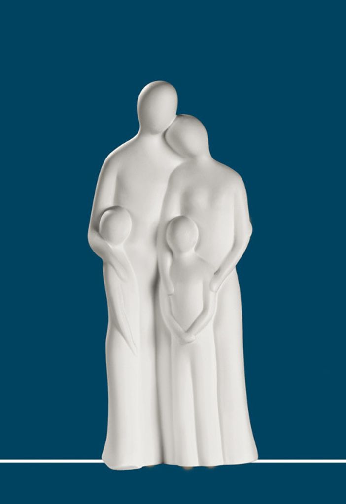 Gilde Francis, Figur, Familie, "Familienharmonie", Keramik, Immagine del prodotto 