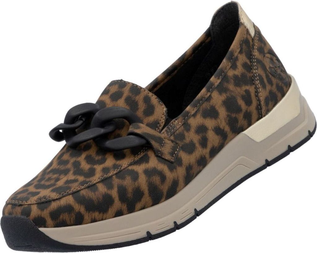 Rieker Klassische Slipper Damen 31393837363233 Animal 39 EU
