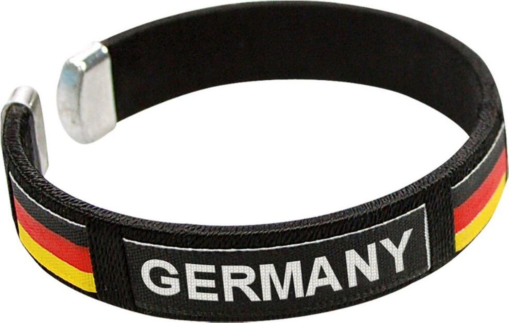 Fan-Armband "Deutschland" Deutschland-Farben deutschland-Farben