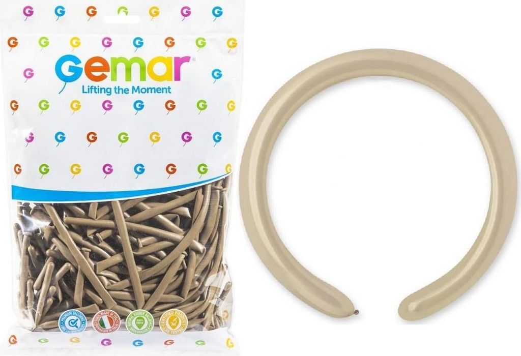 D4 Ballons - Italienische Latte-Röhrchen 84/100 Stk.