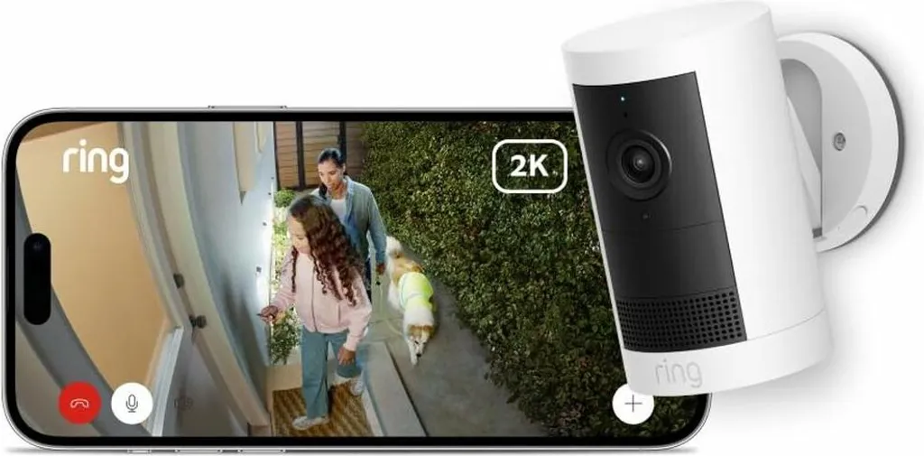 Camescope de surveillance pour bébé et animaux avec audio bidirectionnel