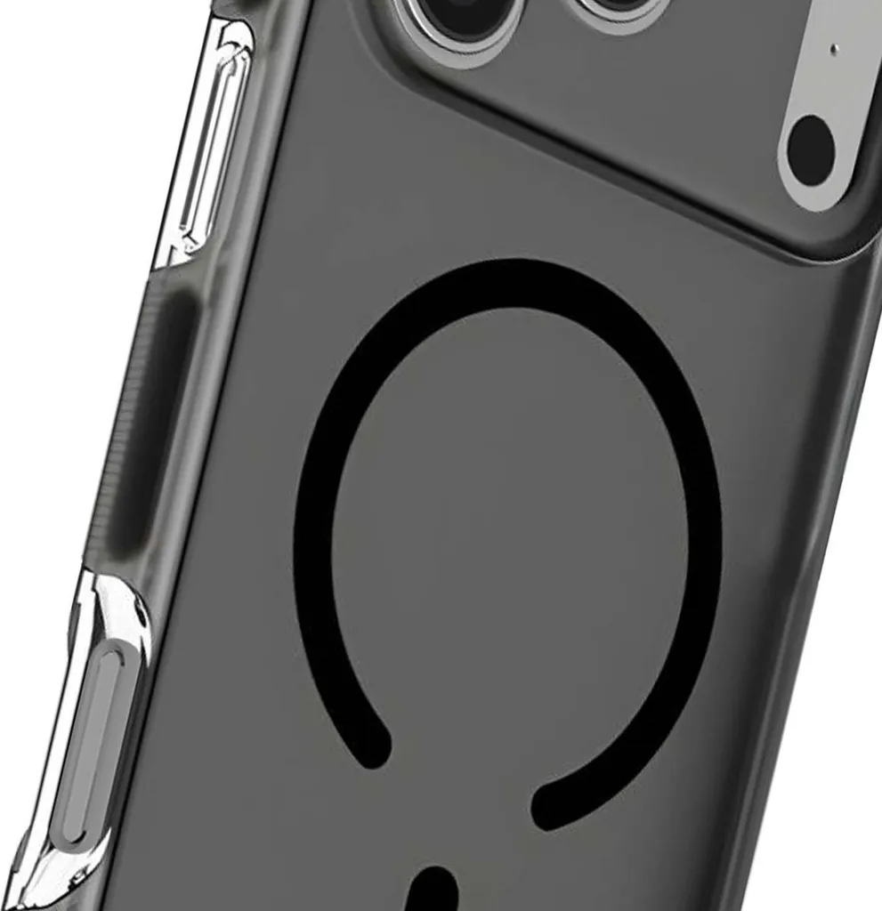 Custodia iPhone 17 Pro Max Decoded MagSafe DropTec Nera Elegante - 4