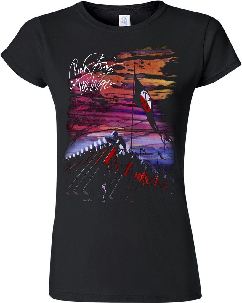 Pink Floyd- The Wall Marching Hammers T-Shirt, Frauen